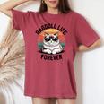 ラグドール ライフ 猫 男性 女性 キッズ ギフト レディースオーバーサイズコンフォートTシャツ Crimson