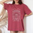 60Th Birthday Kind Brave And Alsomartintage 1961 レディースオーバーサイズコンフォートTシャツ Crimson