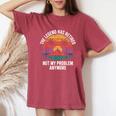 Legend Has Retired Not My Problem もうおかしな退職 レディースオーバーサイズコンフォートTシャツ Crimson