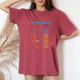 Pacific Crest Trail Thru ハイキングシャツギフト。男性にも女性にも。 レディースオーバーサイズコンフォートTシャツ Crimson