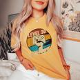 30歳の誕生日プレゼント 男性 女性 レトロゲーマー レベル30 コンプリート レディースオーバーサイズコンフォートTシャツ Mustard