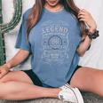 60Th Birthday Kind Brave And Alsomartintage 1961 レディースオーバーサイズコンフォートTシャツ Blue Jean