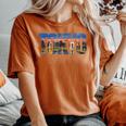 Tokyokyline Rainbow Bridge Tokyo Tower Tokyo Night レディースオーバーサイズコンフォートTシャツ Yam