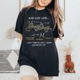And God Said And There Was Light Math Christian Bible Verse Women's Oversized Comfort T-Shirt Black