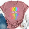 Mom Of The Birthday Girl Matching Family Party Bella Canvas T-shirt Heather Mauve
