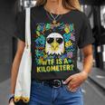 4 Juli Wtf Ist Kilometer Eagle 90Er Jahreintage T-Shirt Geschenke für Sie