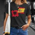 Albania España Bandera Español Albanés Camiseta unisex Regalos para ella