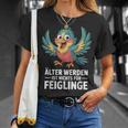 Älter Werden Ist Nichts Für Feiglinge Lustig T-Shirt Geschenke für Sie