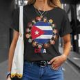 Bandera Cubana Mes De La Herencia Hispana Cuba Niños Niños Niñas Camiseta unisex Regalos para ella