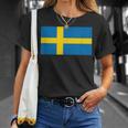 Bandera Deueciaverige Flaggaueca Hombre Camiseta unisex Regalos para ella