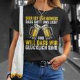 Bier Ist Der Beweis Dass Gott Uns Liebt Bierliebhaber Bier T-Shirt Geschenke für Sie