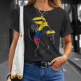 Colombia Bandera Pañuelo Pelo Orgullo Colombiano Camiseta unisex Regalos para ella