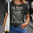 Die Rente Ist Knapp Ich Geh Plündern Wikinger & Rentner T-Shirt Geschenke für Sie