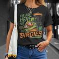 Discgolf Frisbee-Golf Ist Genau Das Richtige Für Das Birdie Disc-Golfen T-Shirt Geschenke für Sie