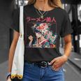 Geisha Con Flores De Cerezointageakura Arte Japonés Camiseta unisex Regalos para ella