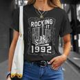 Hombre Guitarras Eléctricas Música Rock Guitarristas Nacidos 1992 Camiseta unisex Regalos para ella