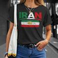 Iran Lionun Flagiranpersianflag Of Iran 長袖tシャツ Tシャツ 彼女への贈り物