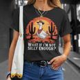 Was Ist Wenn Ich Nicht Albern Genug Bin Lustiger Dummer Goose-Meme-Humor T-Shirt Geschenke für Sie