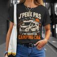 J'peux Pas J'me Barre En Camping-Car Homme Camping-Cariste T-Shirt Cadeaux pour elle