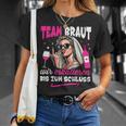Junggesellenabschied Frauen Team Braut Jga Frauen T-Shirt Geschenke für Sie