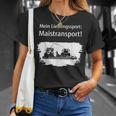 Landwirt Mais Häckseln Mein Lieblingssport Maistransport T-Shirt Geschenke für Sie