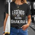 Las Leyendase Llamanhakira Camiseta unisex Regalos para ella