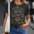 Leyendas Nacen Julio 1947 Cumpleaños Hombre Camiseta unisex Regalos para ella