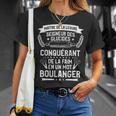 Maître De La Levureeigneur Des Glucides Boulanger T-Shirt Cadeaux pour elle