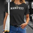 Manifeste T-Shirt Cadeaux pour elle