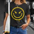 Meltingmile Face Groovige Lustige Coole Hippie-Ästhetik T-Shirt Geschenke für Sie