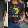 Mi Primer Eclipseolar Total Del 12 De Agosto Eclipse Para Niños Pequeños Camiseta unisex Regalos para ella