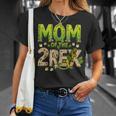 Mom Of The Two Rex Birthday Dinosaur Family Matching T-Shirt Gifts for Her