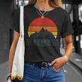 Montana Usa Amériqueintageouvenir T-Shirt Cadeaux pour elle