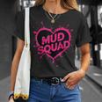 Mud Runquad Girls Muddy Running Atv Team T-Shirt Geschenke für Sie