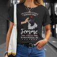 Neous-Estimez Jamais Une Avec Un Border Collie T-Shirt Cadeaux pour elle