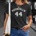 Neukölln 44 Weißes Nostalgie Berliner Bezirk T-Shirt Geschenke für Sie