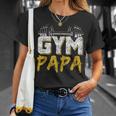 Palestra Papa Training Pesi Fitness Allenamento Papà Padre Maglietta Regalos para ella