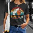 Papà 2027 Futuro Papà Annuncio Arrivo Del Bambino Maglietta Regalos para ella