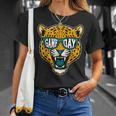 Retro Game Day Jaguar Sunglasses School Sports Team Spirit T-Shirt Gifts for Her