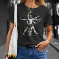 Retroitruvio Man Guitar Rock Guitar Camiseta unisex Regalos para ella