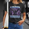 Ridículo Raro Divertido Inapropiado Memeergonzoso Camiseta unisex Regalos para ella