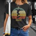 Skaterintagekateboard Retrokateboarder Grafik T-Shirt Geschenke für Sie