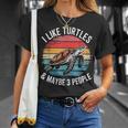 Tortugaintage Con Citaarcástica Camiseta unisex Regalos para ella