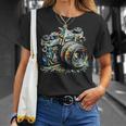 Vintage Appareil Photo Photographe Photographie T-Shirt Cadeaux pour elle