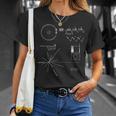 Voyager 1 Golden Record Message Camiseta unisex Regalos para ella