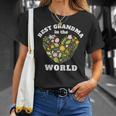 母の日 世界で一番のおばあちゃん グランドマザー Tシャツ 彼女への贈り物