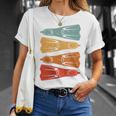 Aletas De Buceo Retro Para Bucear En Uniaje De Buceo Camiseta unisex Regalos para ella