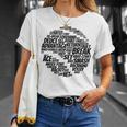 Balle De Tennis Termes De Tennis Joueurs De Tennis Drôle T-Shirt Cadeaux pour elle