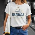España Estilo Retro Granadaintage Camiseta unisex Regalos para ella