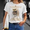 オンバック 8月59日 誕生日 男性 女性 1967年 テディベア Tシャツ 彼女への贈り物